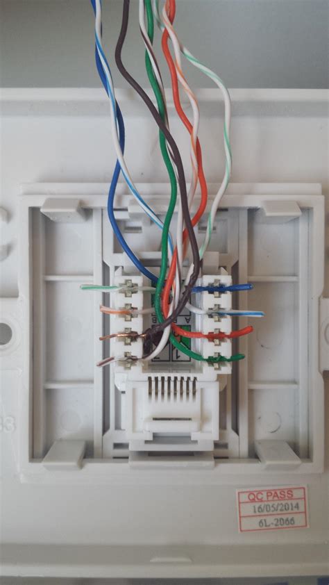Cat5e Socket Wiring Diagram