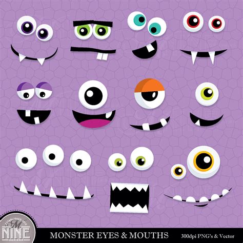 Cute Eyes And Mouths Clipart Free Clipground