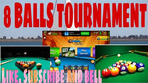 8 Balls Pool Tournament Part 2 Youtube