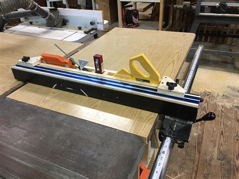Made A Caddy For My Table Saw Rip Fence Rwoodworking