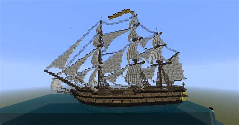 Minecraft Sailing Ship Blueprints