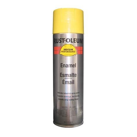 Rust Oleum High Performance Safety Yellow Spray Paint Actual Net