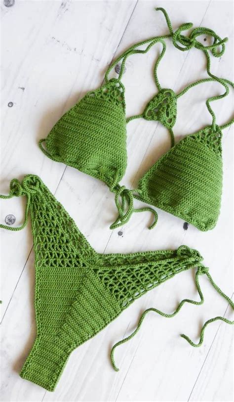43 Modern Crochet Bikini And Swimwear Pattern Ideas For Summer 2019