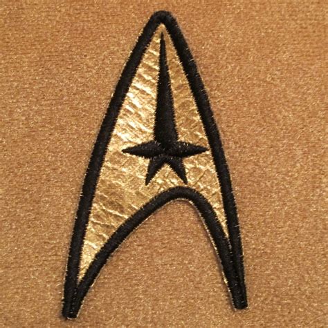 Star Trek Tos Original Series Uniform Insignia Patches Set Etsy