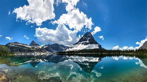 4k Nature Landscape Wallpaper Ideas Glacier National Park Lake