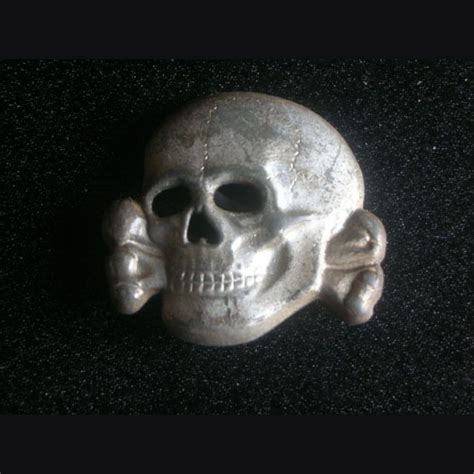 Ss Totenkopf Cap Skull Deschler