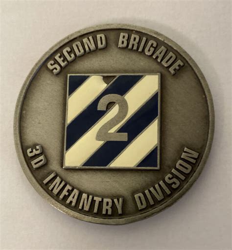 2nd Brigade 3rd Infantry Division Excellence Challenge Coin B24 Ebay