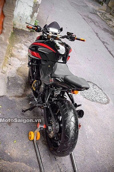 The Bajaj Pulsar Ns 200 Modified To Kawasaki Z1000 With 350 Cc Engine