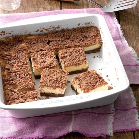 See more ideas about desserts, diabetic friendly desserts, diabetic desserts. Makeover Cream Cheese Streusel Bars Recipe | Taste of Home