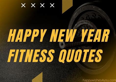 New Years Fitness Quotes