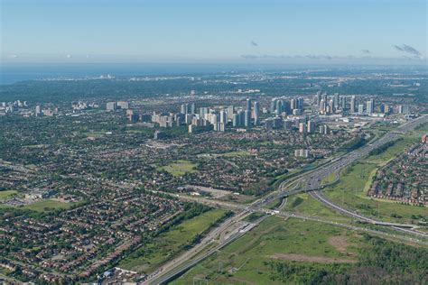 Aerial Photo Mississauga Ontario