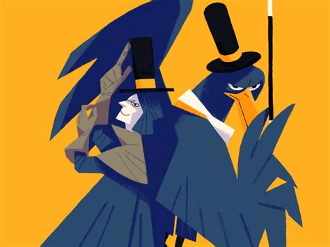 Crow And Magician By Luralurae On Dribbble