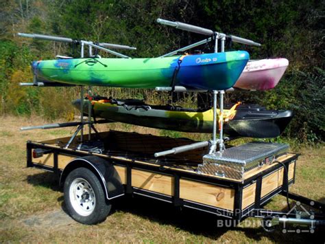 Build Your Own Kayak Trailer No Welding Or Cutting Required