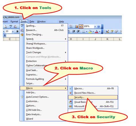 By default, excel disables all macros and notifies you (screenshot below). How to Enable Macros In Excel 2004