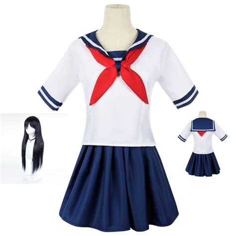 Yandere Simulator Ayano Aishi Cosplay Costumes Game Anime Girls Jk