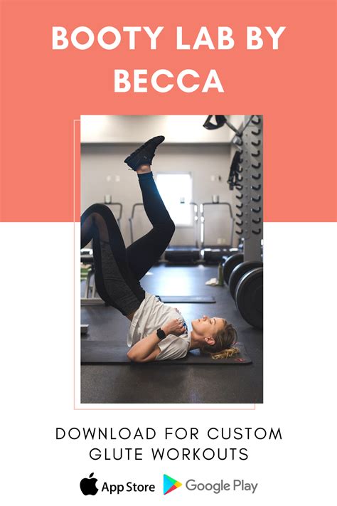 Booty Lab By Becca Fitness App Booty Lab Workout Apps Glutes