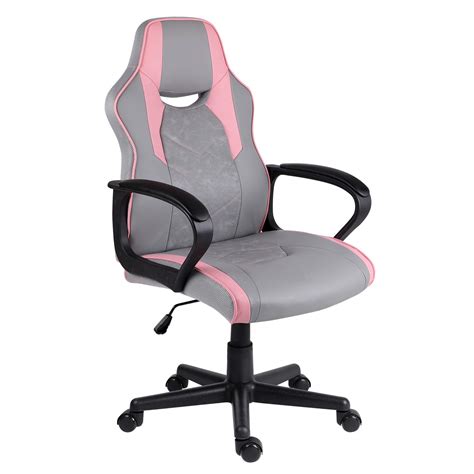 Buy Euco Gaming Chair Greycomputer Racing Chair Pu Leather Desk Chair