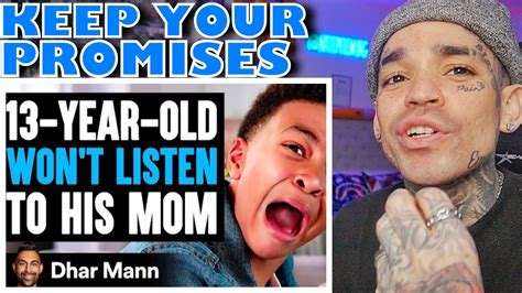 Dhar Mann Year Old Won T Listen To His Mom He Instantly Regrets It Reaction Youtube