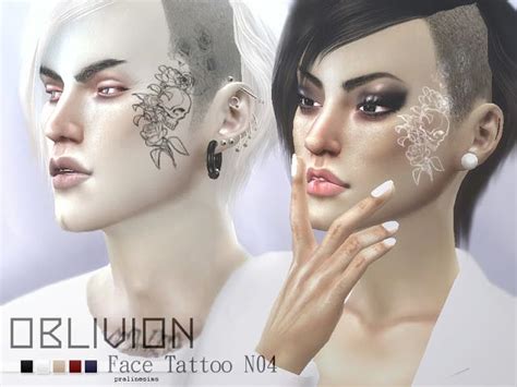 Sims 4 Face Tattoo Cc Mwmaz