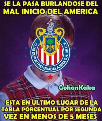Obviamente los memes han sido lo. Los mejores memes de Chivas vs Cruz Azul Apertura 2015