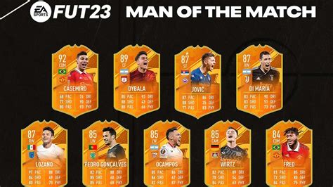 Fifa 23 Motm Casemiro Dybala And Di Maria Ucl Uel And Uecl Full