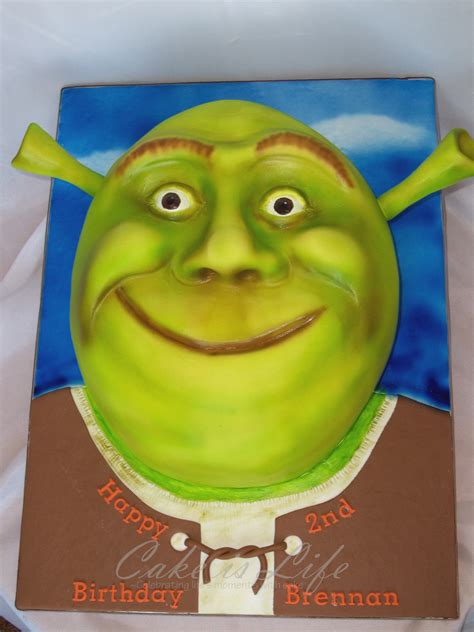 Maye musk shared a throwback picture showcasing elon musk as a infant. Birthday Cake | Shrek | Know Your Meme
