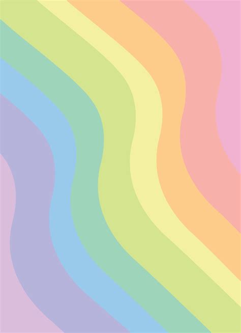 Rainbow Wave Art Print By Witch Visions X Small In 2020 Iphone