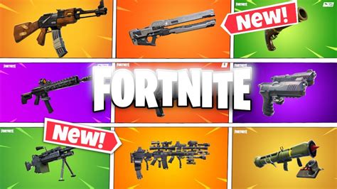 All Fortnite Weapon Trailers Youtube