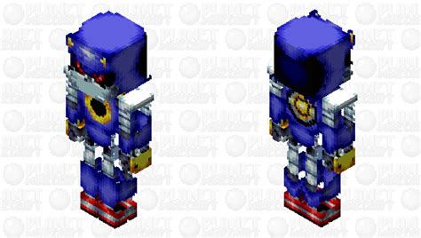 Metal Sonic Segas Sonic The Hedgehog Sonic Mania Minecraft Skin