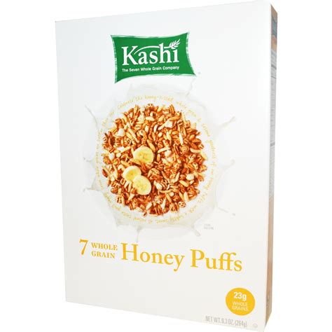 Kashi 7 Whole Grain Honey Puffs 93 Oz 264 G Na Bazarekpl