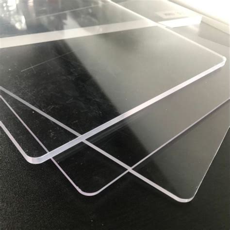 Clear Acrylic Sheet Pre Cut To Size Plastic Panel Plexiglass S8r A4 10r