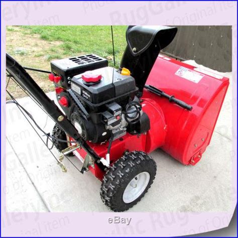 Snow Blowers Mtd Yard Machines 24 208cc Two Stage Gas Snow Blower