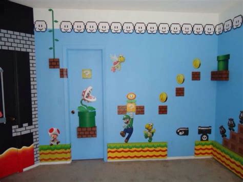 Mario Bros Room Super Mario Room Bedroom Color Schemes Bedroom