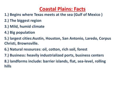 Ppt The Four Regions Of Texas Powerpoint Presentation Id2926964