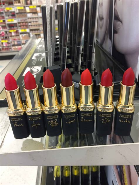 Loreal Collection Exclusive 2015 Red Lipsticks Polishes