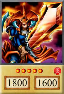 Yu Gi Oh Anime Card Flame Swordsman By Jtx1213 On Deviantart