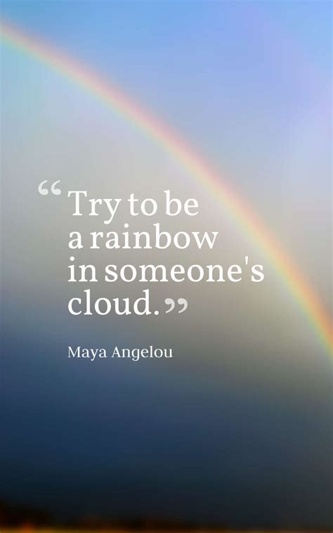 Inspirational Quotes Theres A Rainbow After The Rain