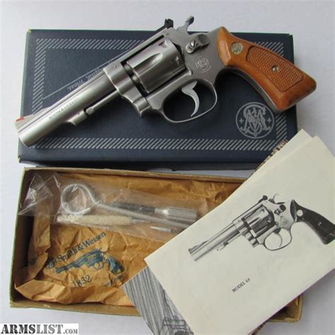 Armslist For Sale Smith And Wesson Mod 63 Kit Gun 22lr In Box
