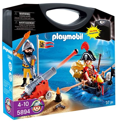 Great Price Amazon Playmobil Pirates Carrying Case Playset Just 7
