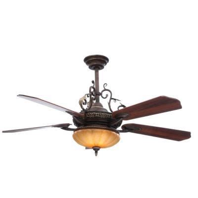 Hampton bay lonestar aged copper and white rock ceiling fan with etched glass manual. $199.00 Hampton Bay Chateau 52 in. de ville Walnut Ceiling ...