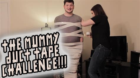 The Mummy Duct Tape Challenge Youtube