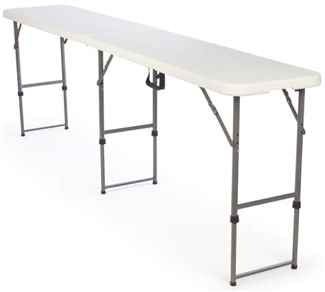 Folding Tables Adjustable Height Plastic Top