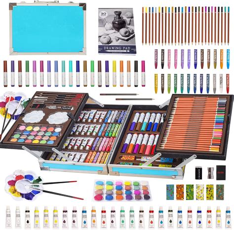 Kinspory Art Kits For Kids 139 Pack Art Supplies Case