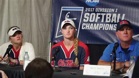 Ole Miss Softballs Kaitlin Lee Discusses The Rebels Regional