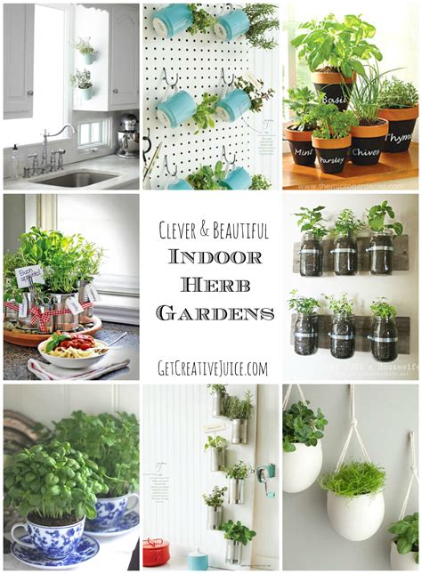 Indoor Herb Garden Ideas Creative Juice