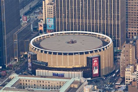 El Madison Square Garden De Nueva York Estados Unidos Es Un Coliseo