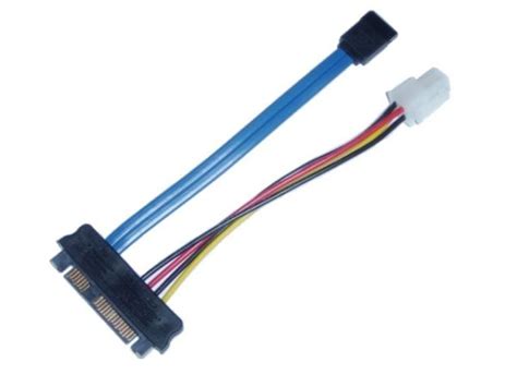 Sas Male To Sata 7 Pin And Molex 4 Pin Power Cable 6 Inches