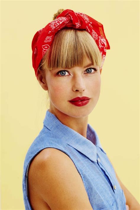 What Were The Most Popular Hairstyles Of The 1940s Bandana