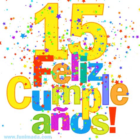 Feliz 15 Cumpleaños 