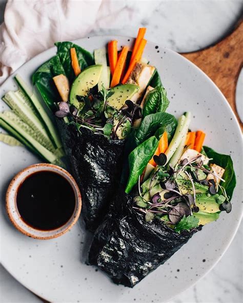 Check spelling or type a new query. Nori Wraps With Marinated Tofu And Veggies recipe by ...